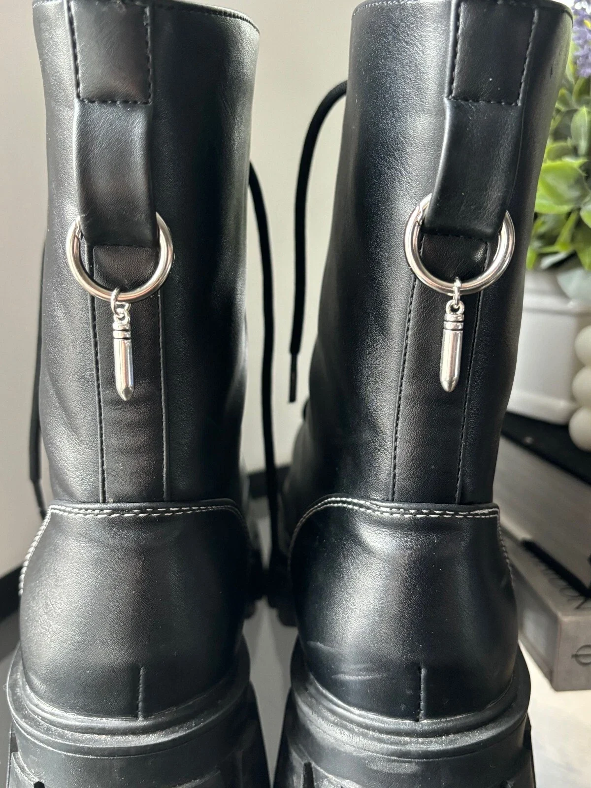 Bullet Dr Marten Boot Charms Strap Docs | Punk Gothic Emo Fantasy Fiction