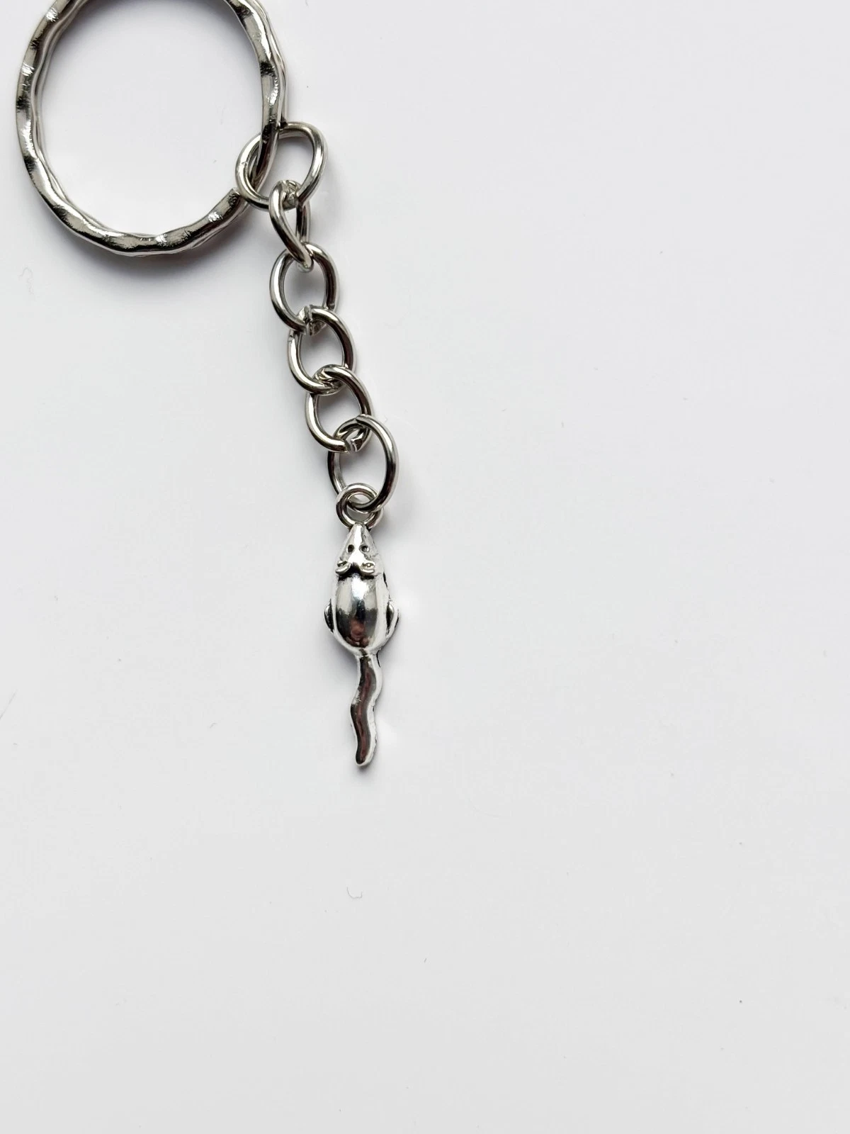Mini Rat Keyring / Keychain | Emo Goth Alt Tattoo Rocker Punk Vamp