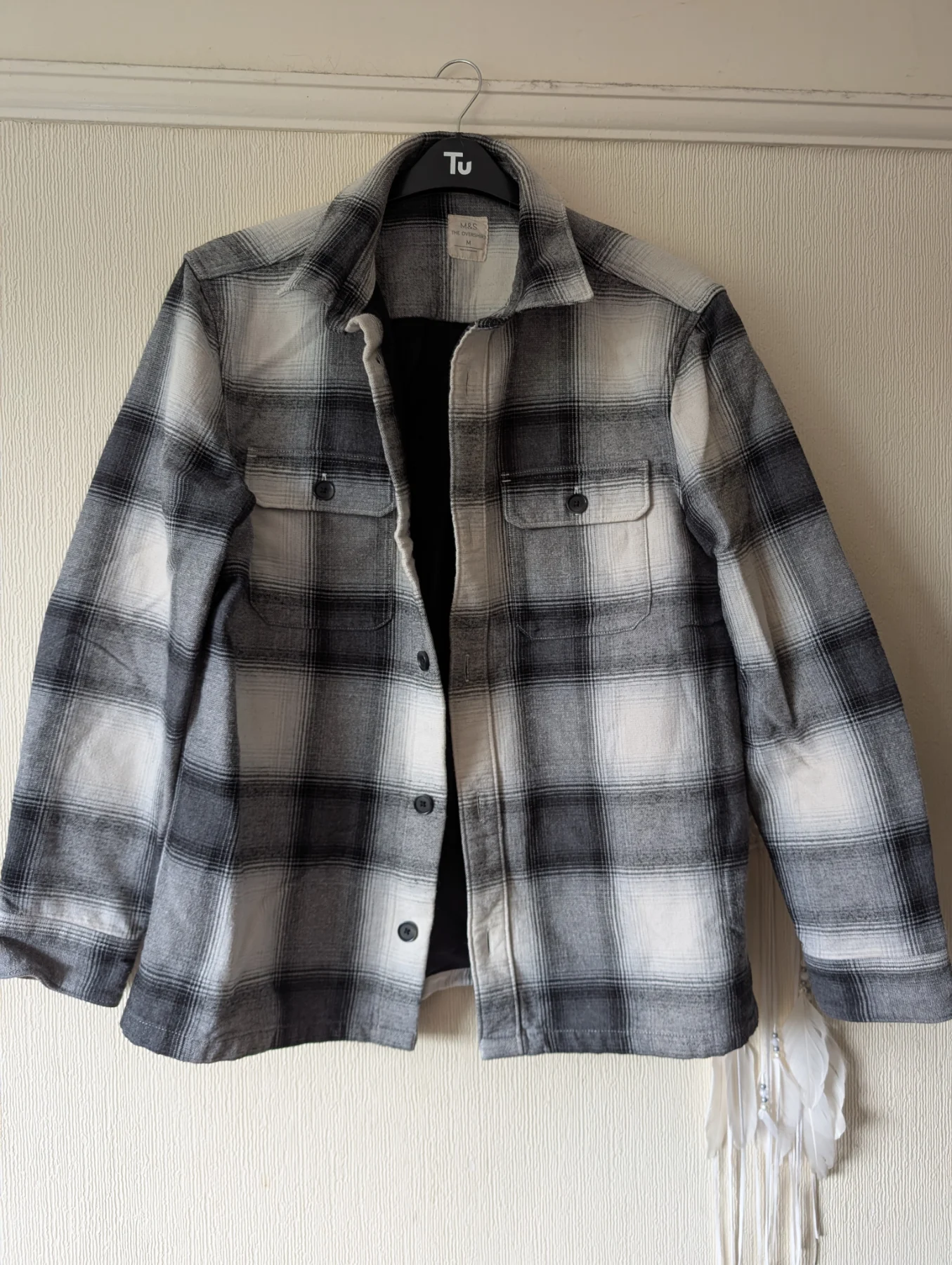 Mens Medium overshirt - Marks and spencer