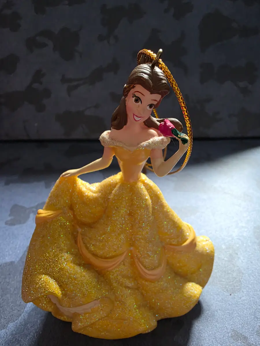Disney belle hanging Christmas tree ornament