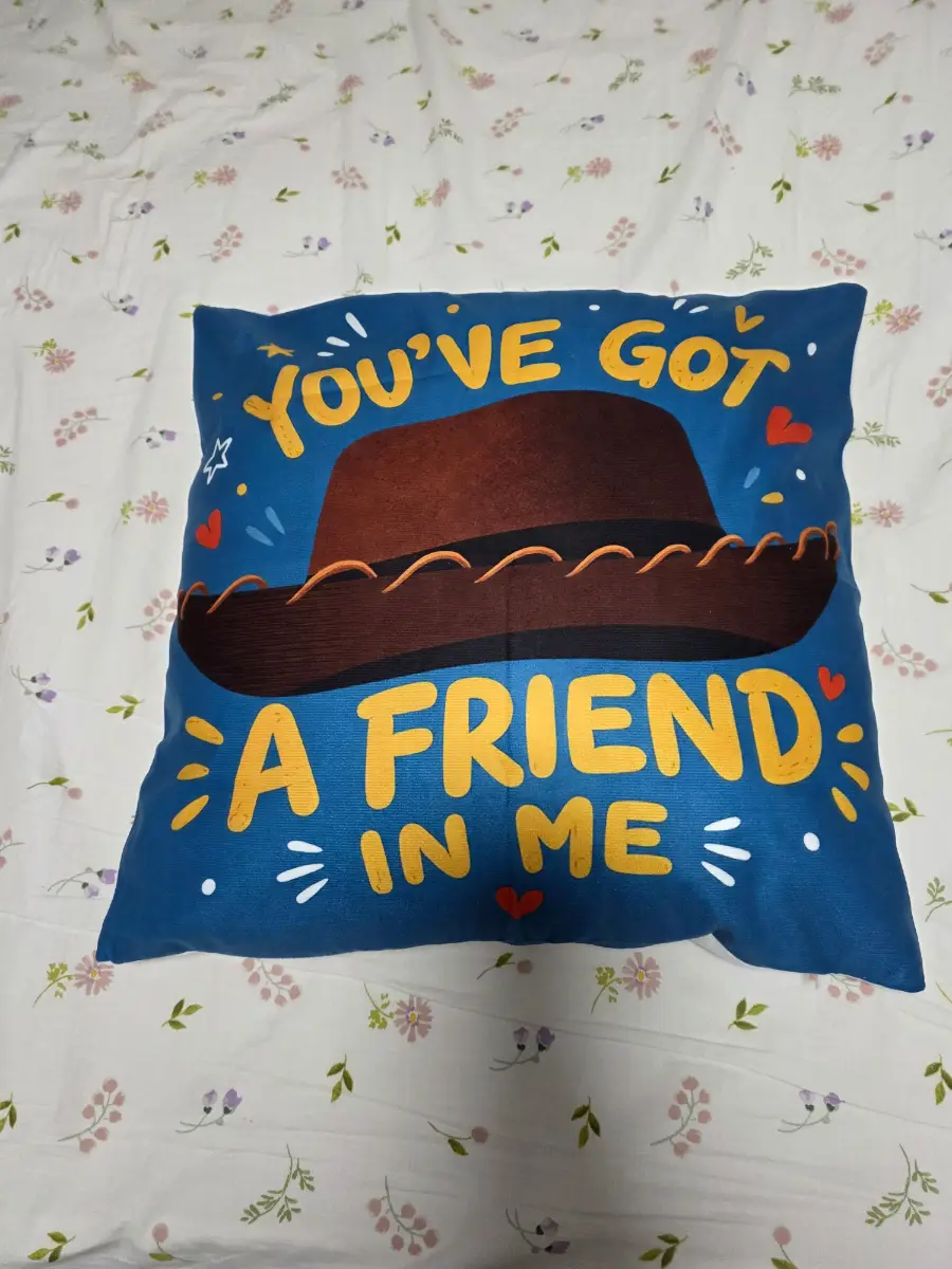 Toy story you've got a friend in me cushion 45x45cm