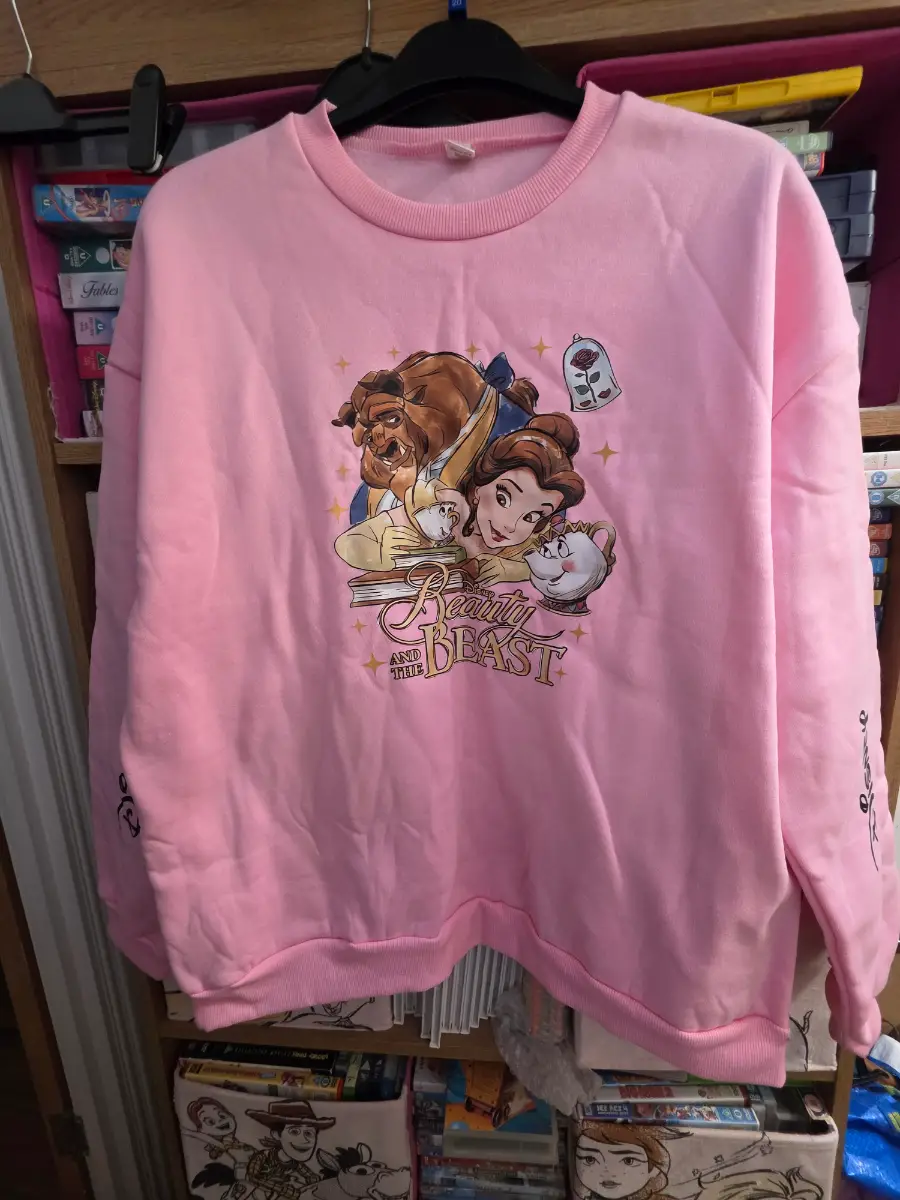 Brand new beauty and the beast jumper 2xl (size uk 18)