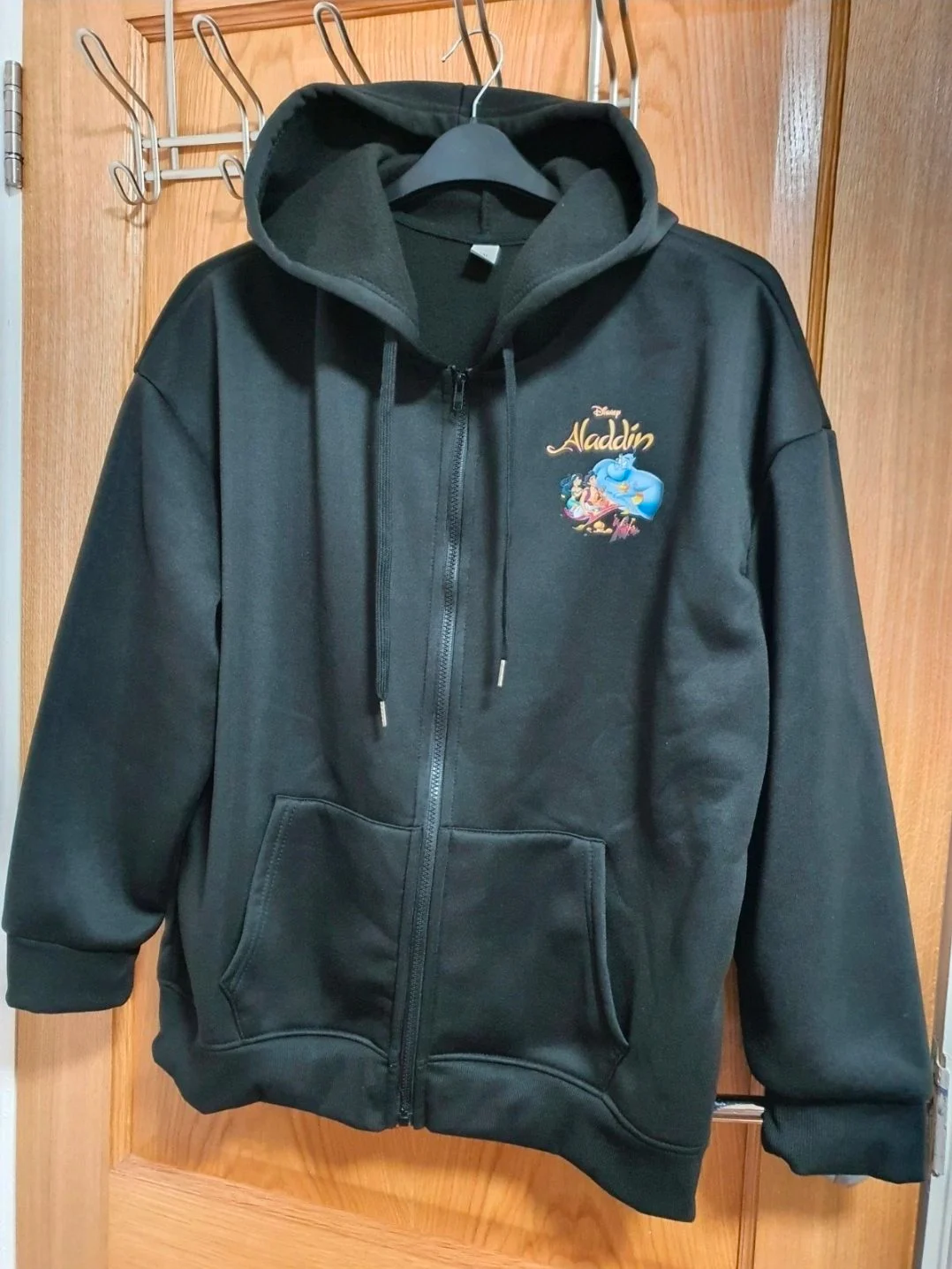 Disney Aladdin And Crew Jumper With Hood Size UK 18 (XXL)