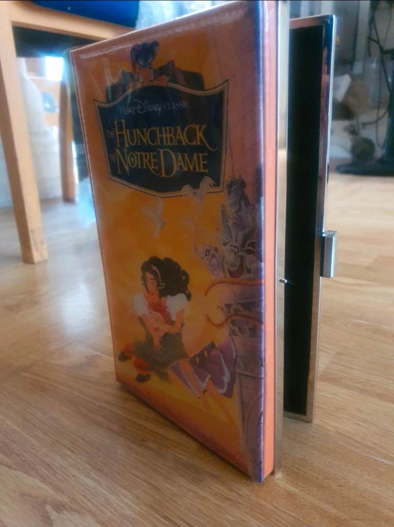 oh my disney vhs clutch bag the hunchback of notre dame