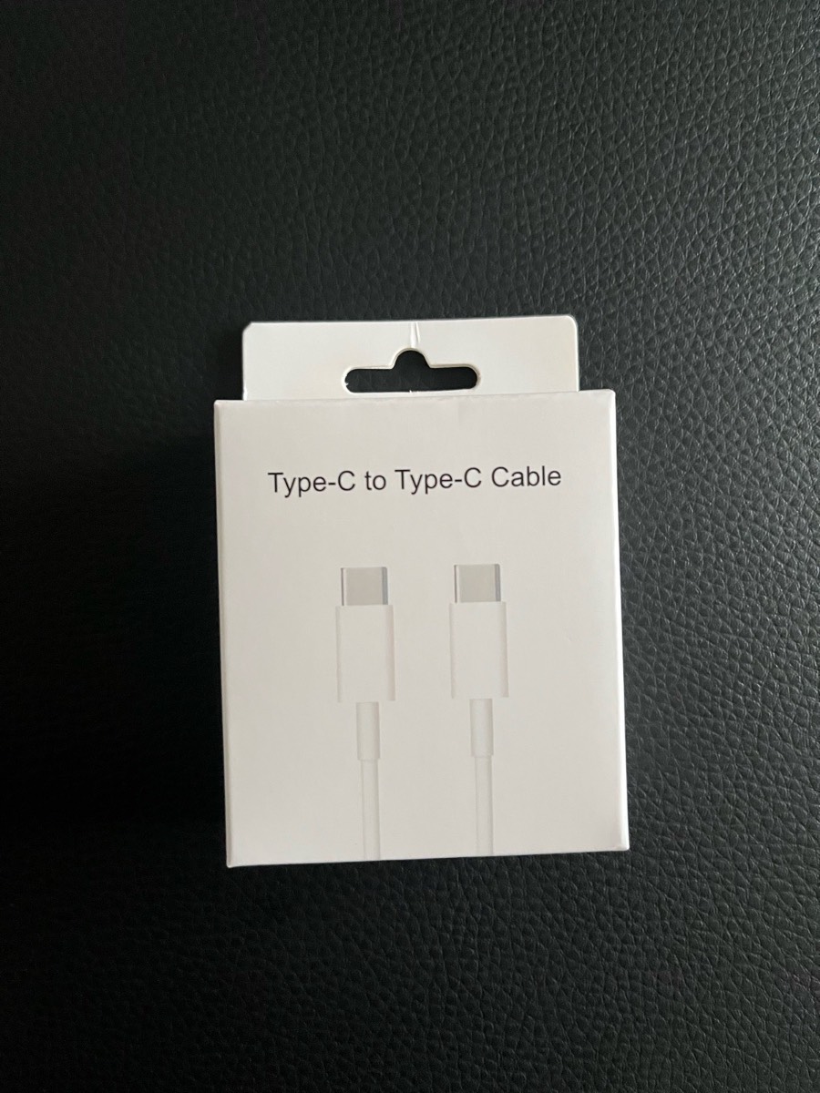 USB C to USB C Charging cable for Apple iPhone 15 iPad Pro and others