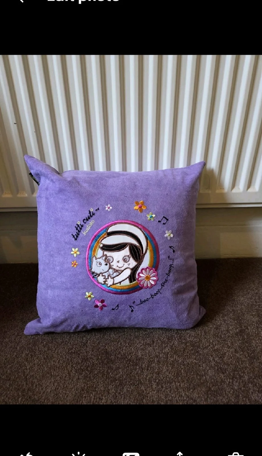 Y2k decor Tutti Cuti cushion cover