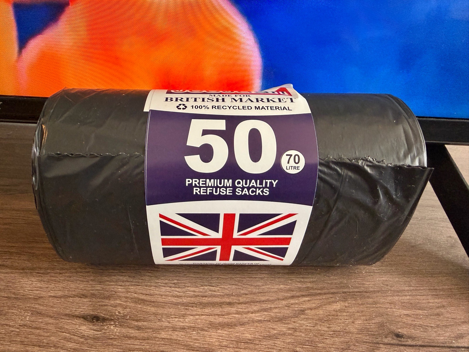 50 Heavy Duty Refuse Sacks Everyday Use Strong & Secure, Bin Bags