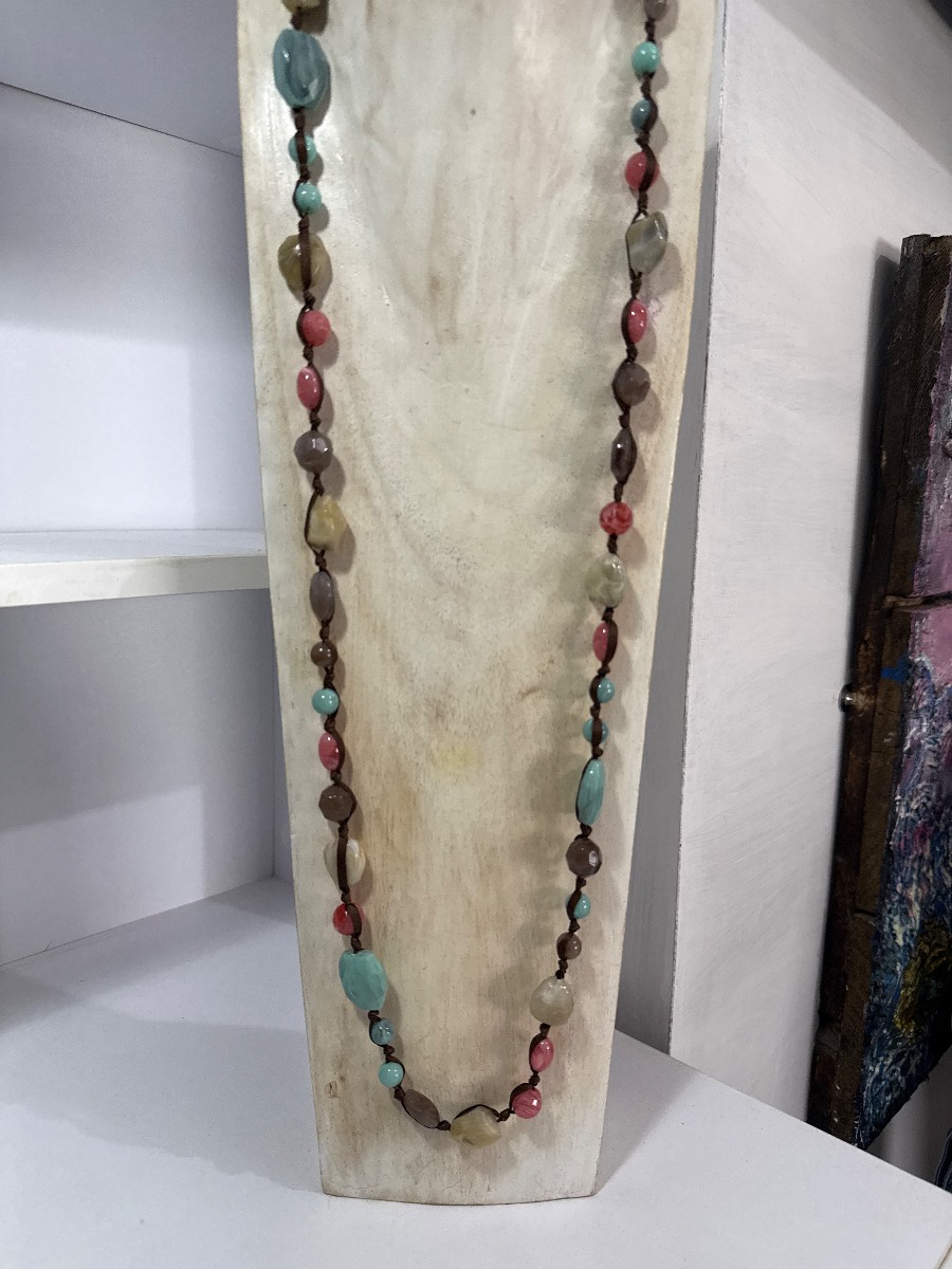 Lovely long bead necklace