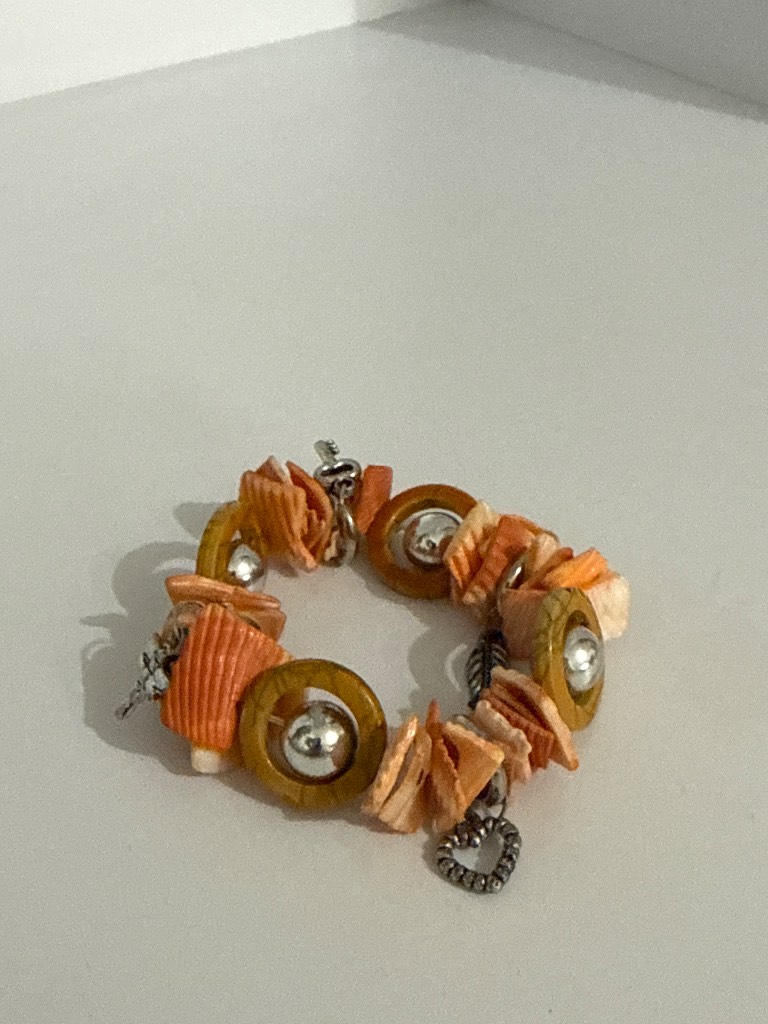 Lovely shell charm bracelet