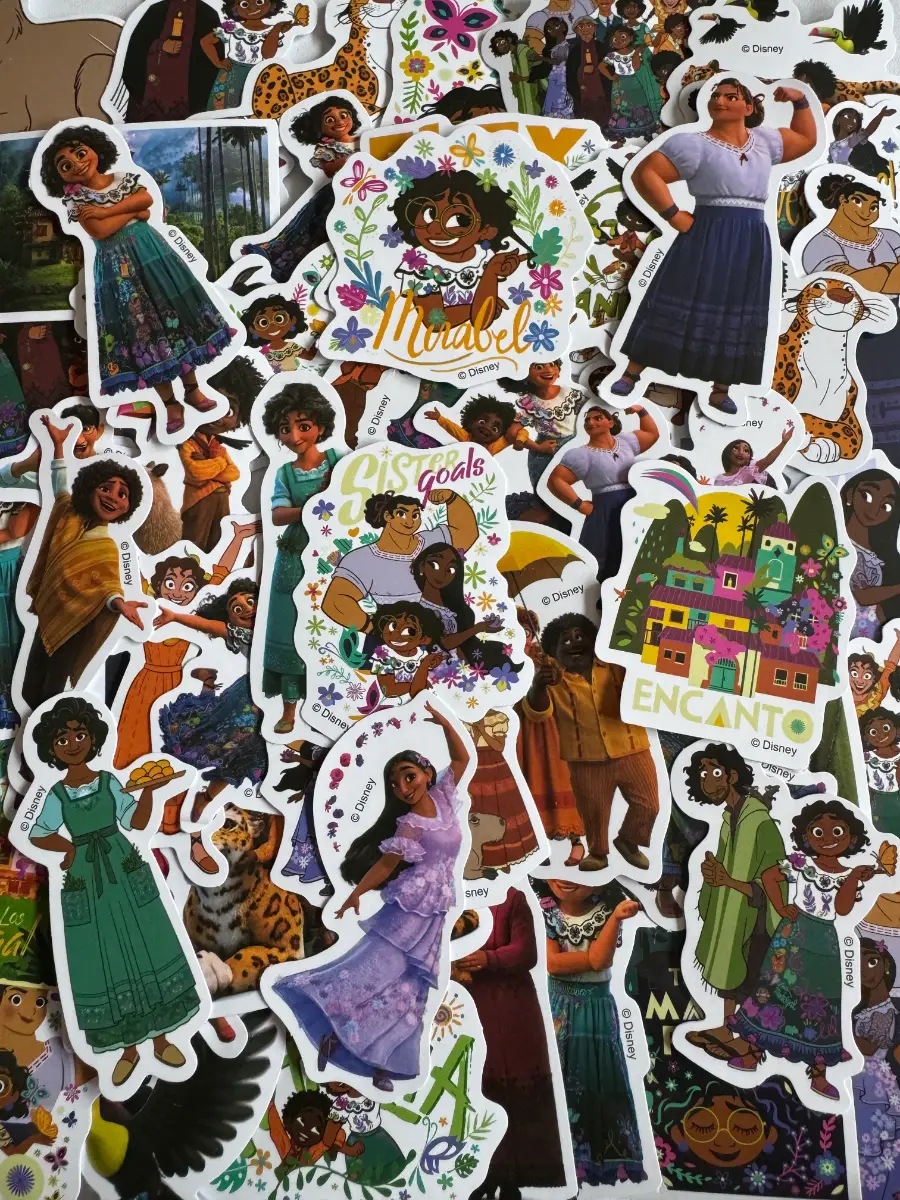 50 Encanto Stickers Disney Mirabel Madrigal Family Character Decals (B14)