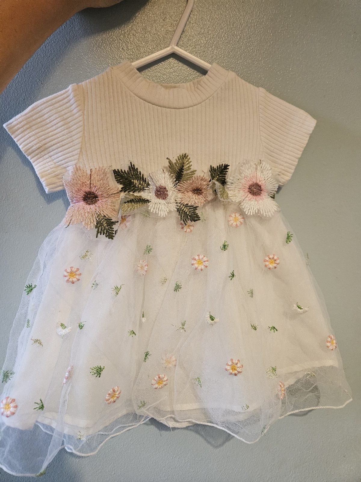 Baby girl flower dress 3-6m