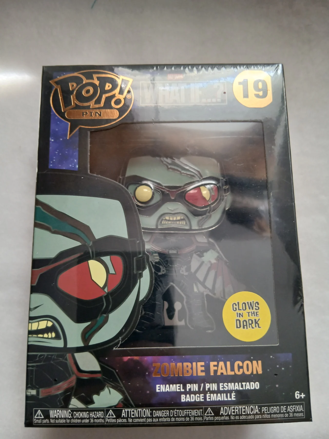 WHAT IF ZOMBIE FALCON POP PIN #19