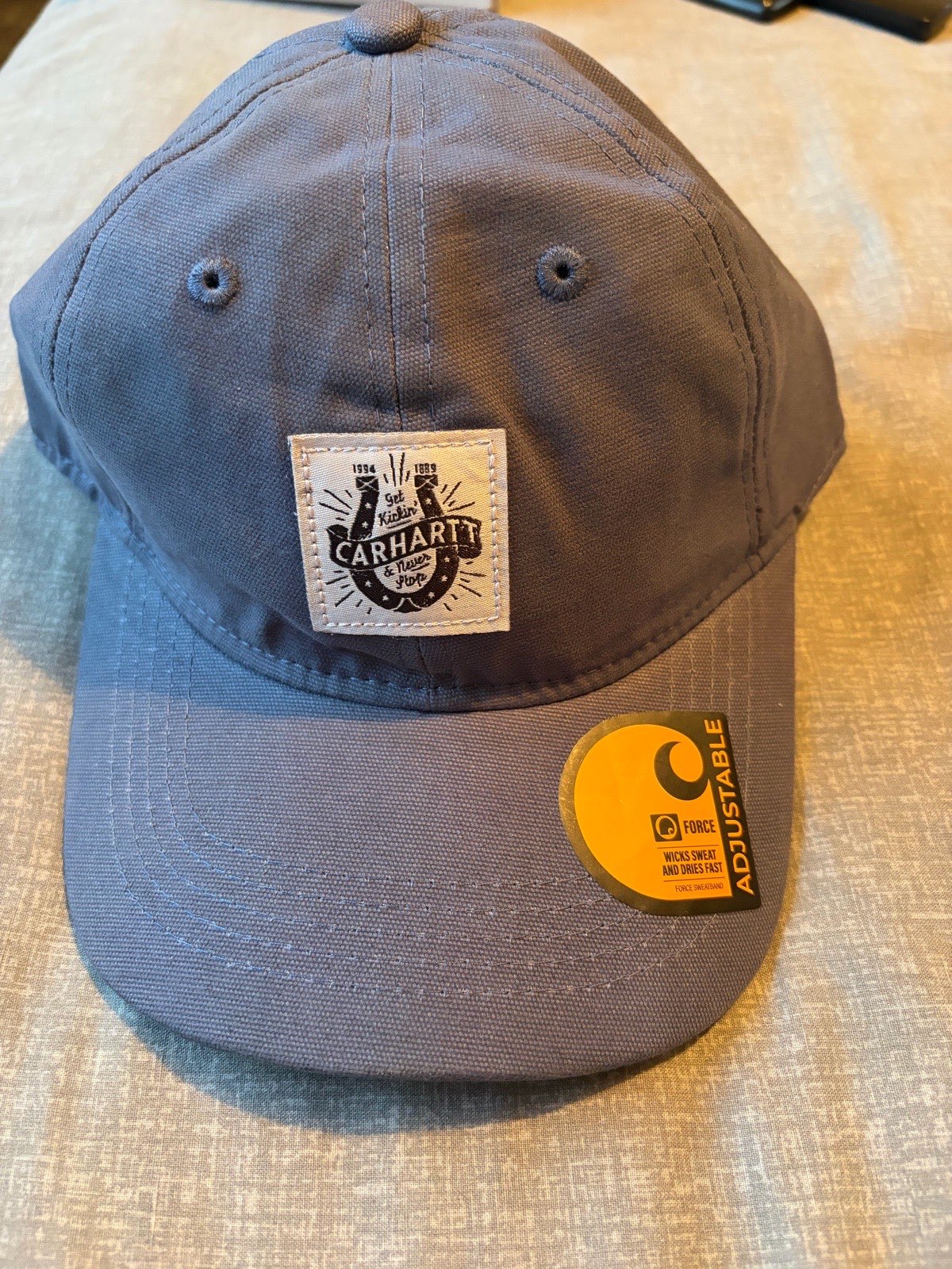 Carharrt cap grey/blue bnwt