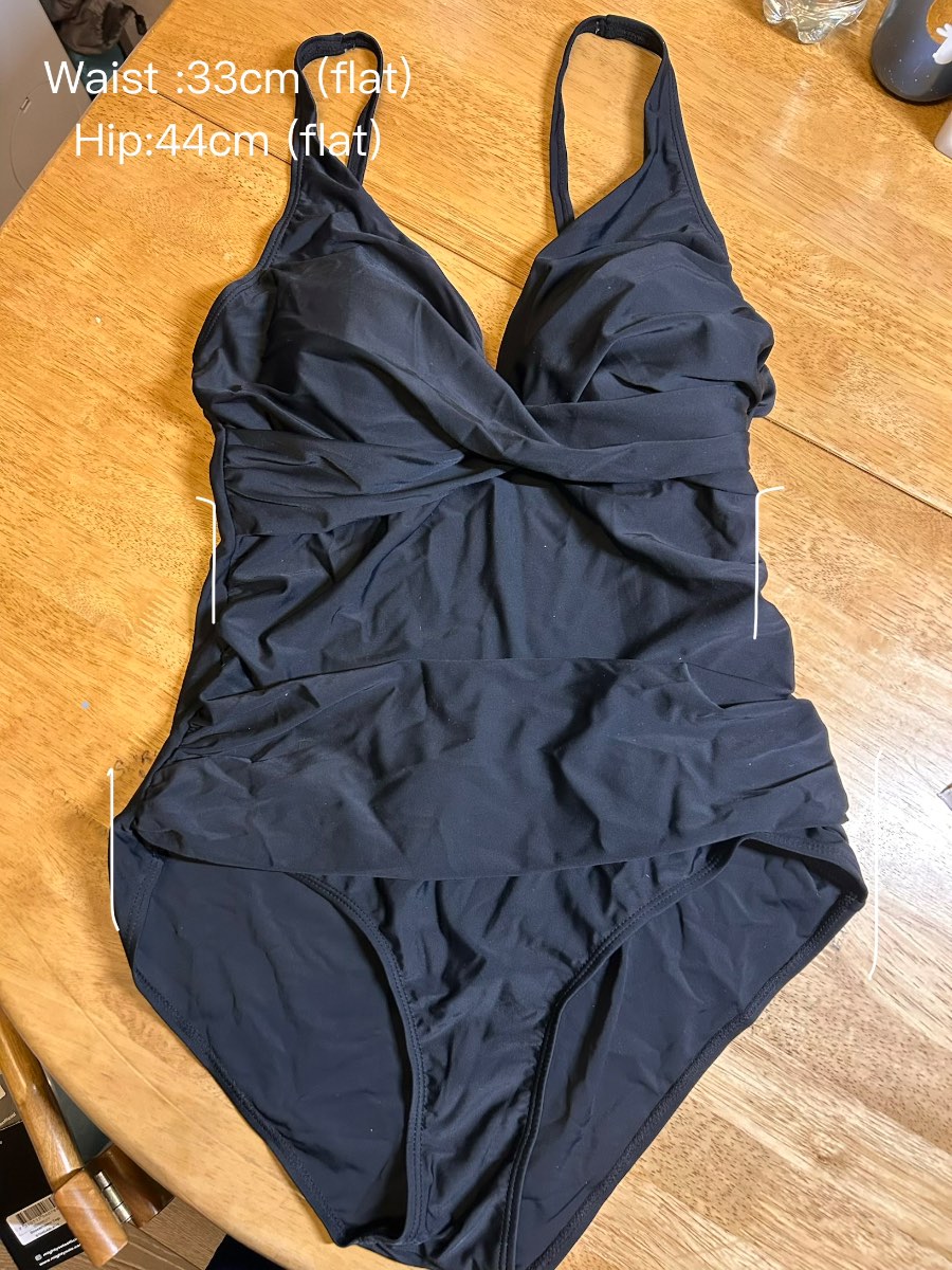 Black Women's Swimsuit XL – New