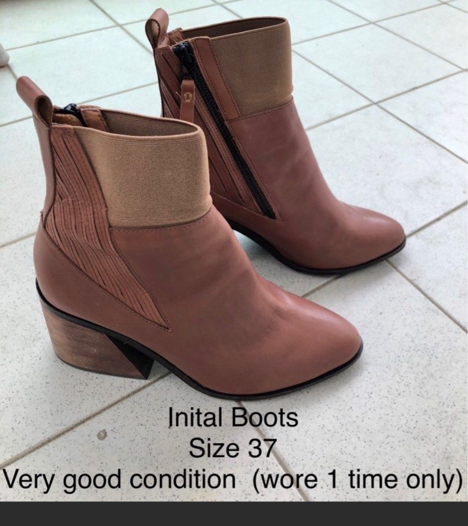 Leather Boots (Japanese Brand)