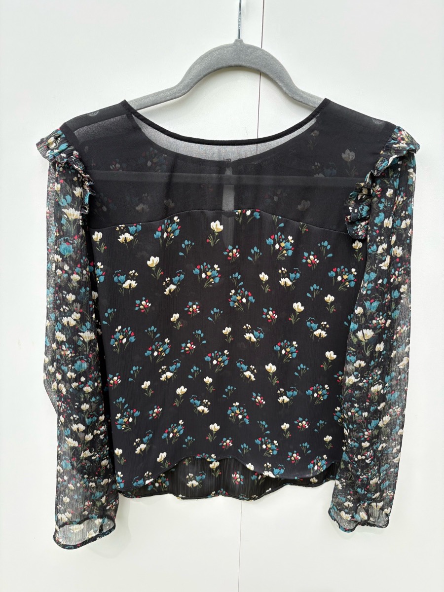 Zara Basics women’s floral blouse size 12-14