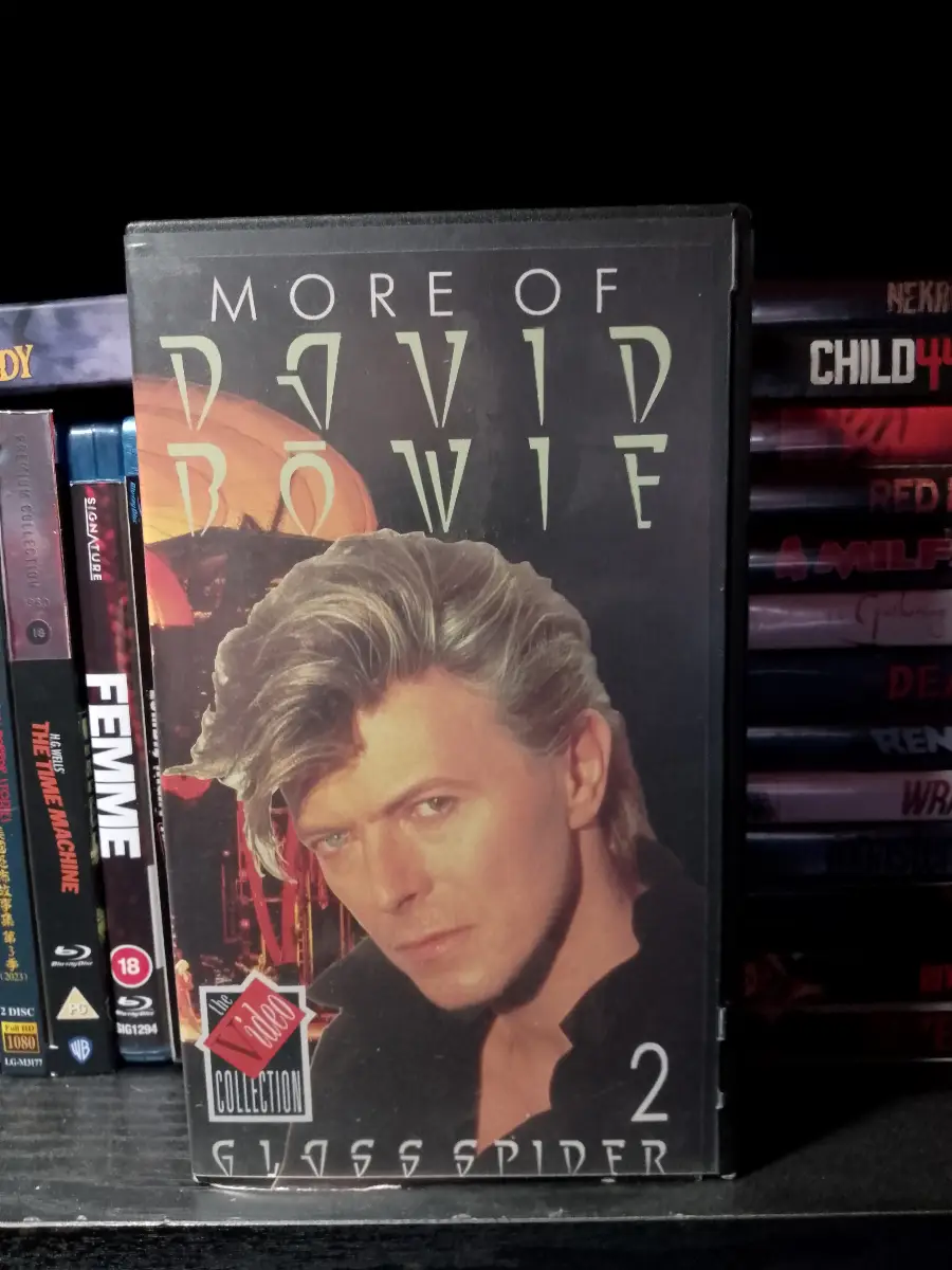 David Bowie - More of - Glass Spider 2 - VHS tape
