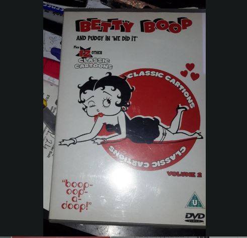 Betty Boop & Pudgy in "We Did It" & 12 Classics vol2 dvd rated U