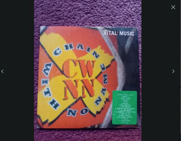 Vital Music Chain With No Name V/A Promo CD 2002 Indie rock electronic