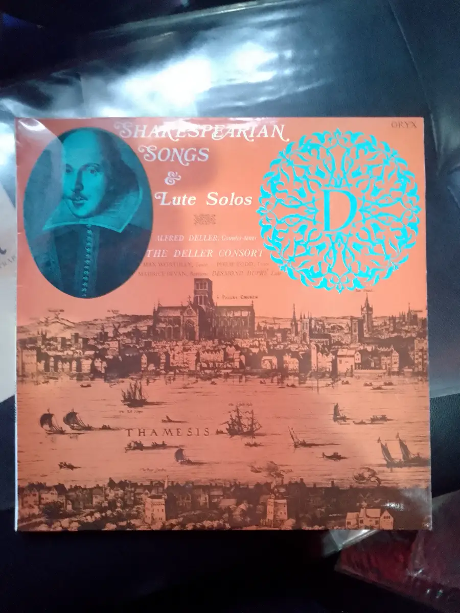 Alfred Deller,Desmond Dupre,Deller Consort - Lute Solos and Shakespearian Songs
