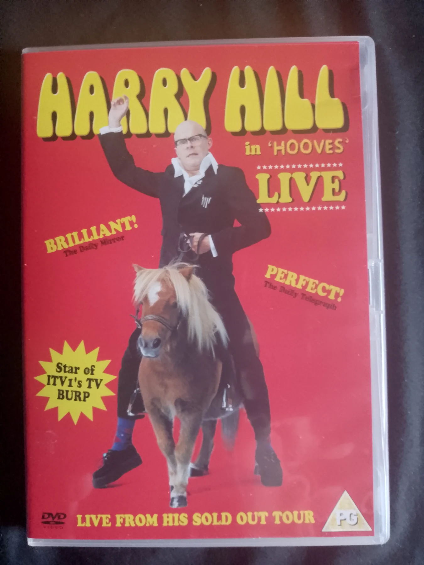 HARRY HILL IN HOOVES - LIVE - DVD