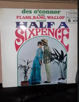 Half a Sixpence musical soundtrack Des O'Connor LP MFP1201