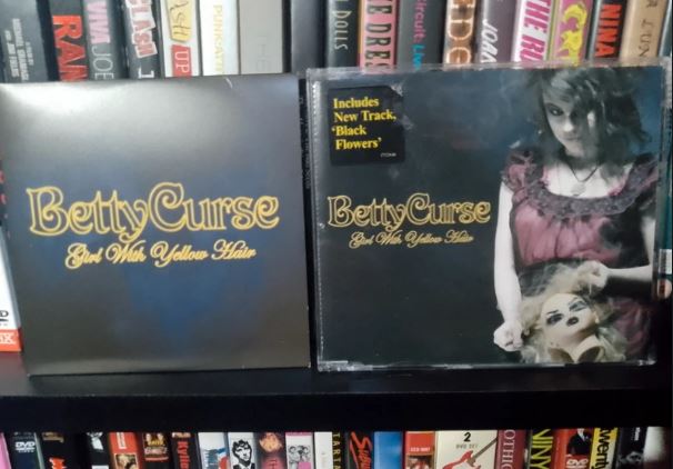 Betty Curse - Girl with Yellow Hair - CDs & CDs Promo' 2006 Goth Rock -