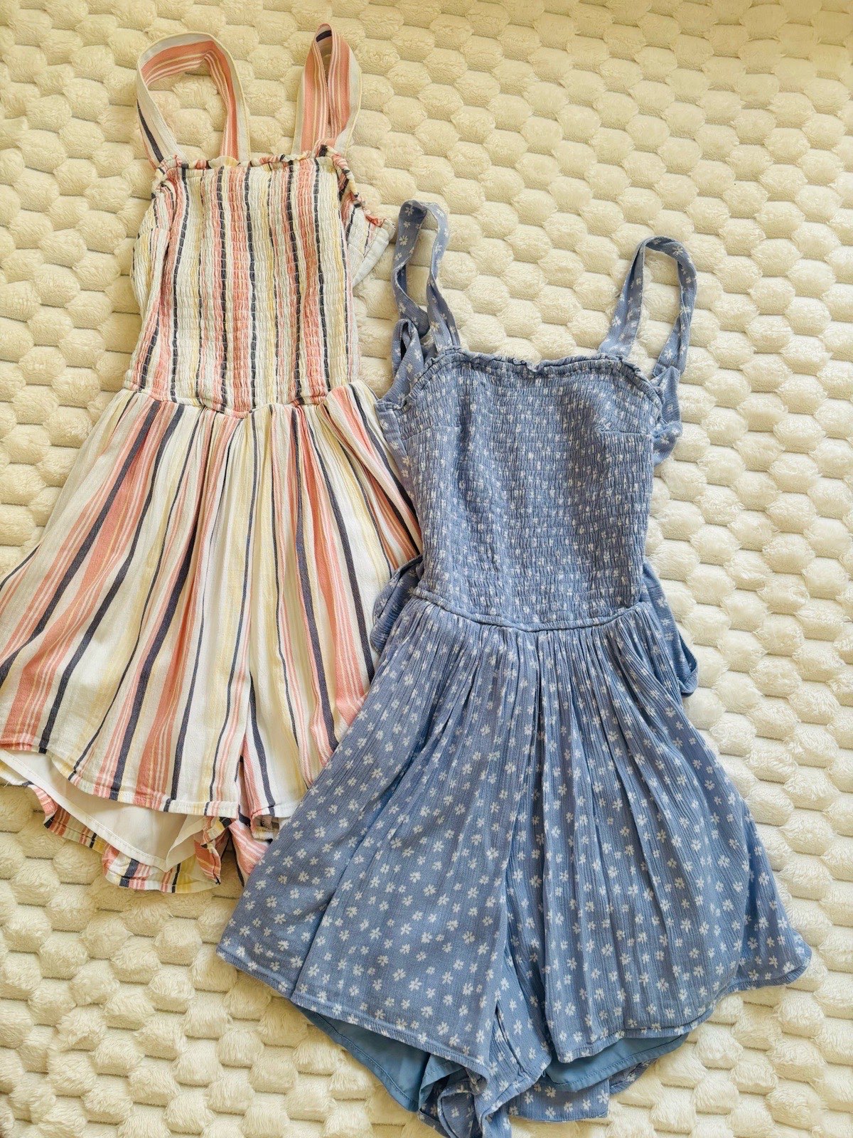 X2 Hollister size xs open tie back summer playsuits