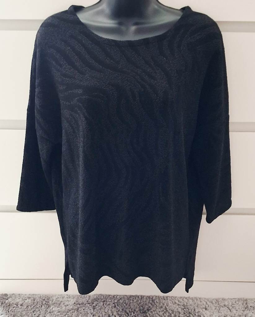 M&S Collection Black Sparkly Top - New without tags Size 10