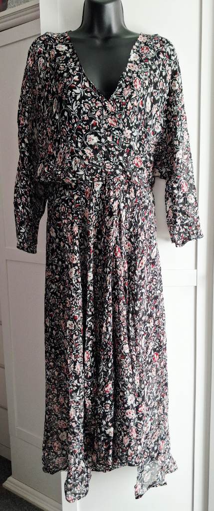 Savannah Miller 'Nine' Collection Floral Maxi Dress with Cami size 12