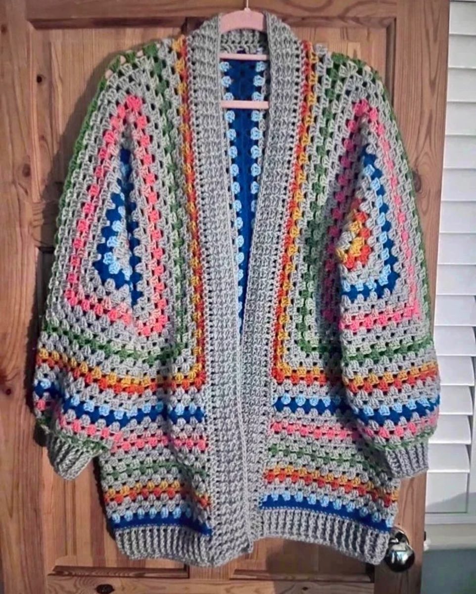 Hexi Cardigan handmade