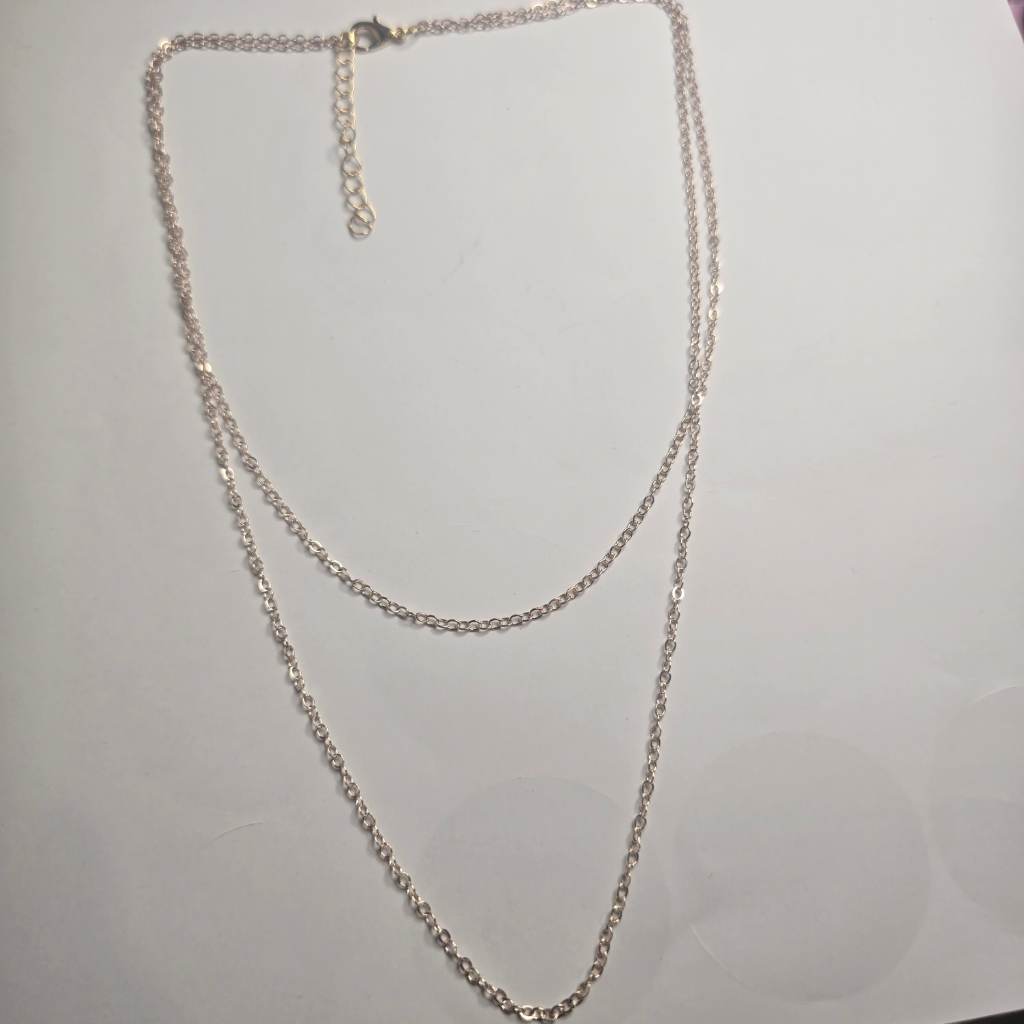 Double Golden Necklace 40cm