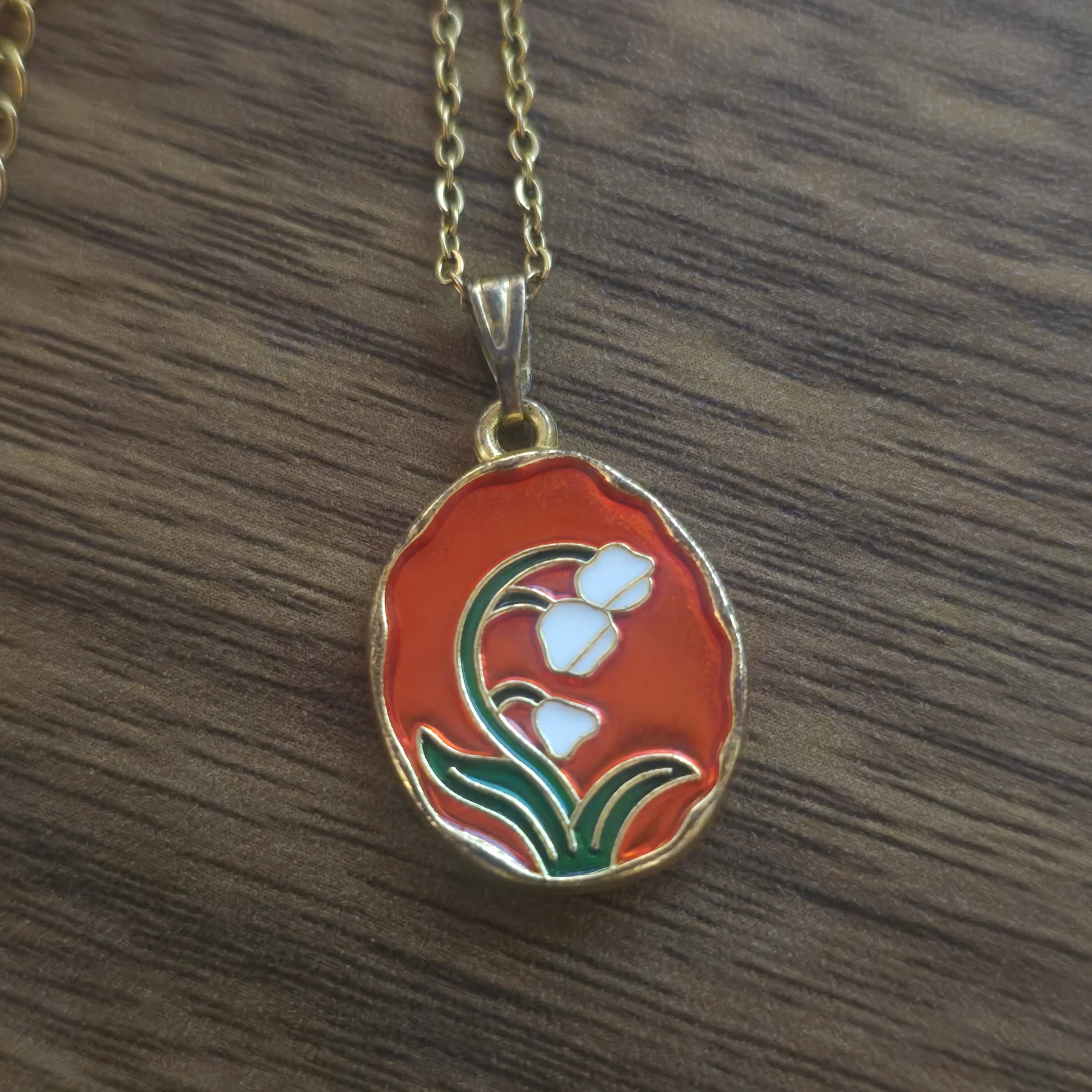 Flower Golden Necklace