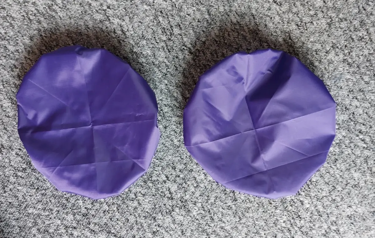 purple twin pack feed covers