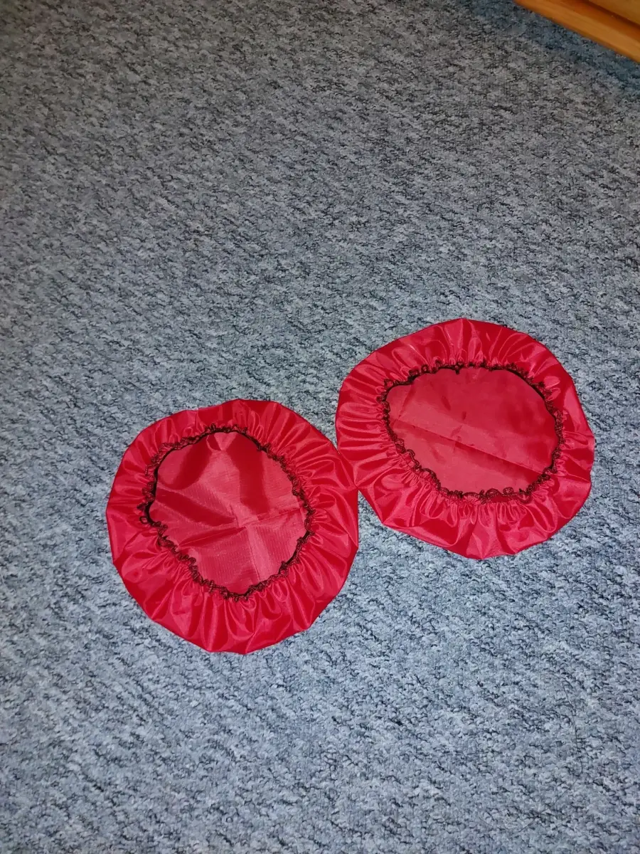 red twin pack feed covers
