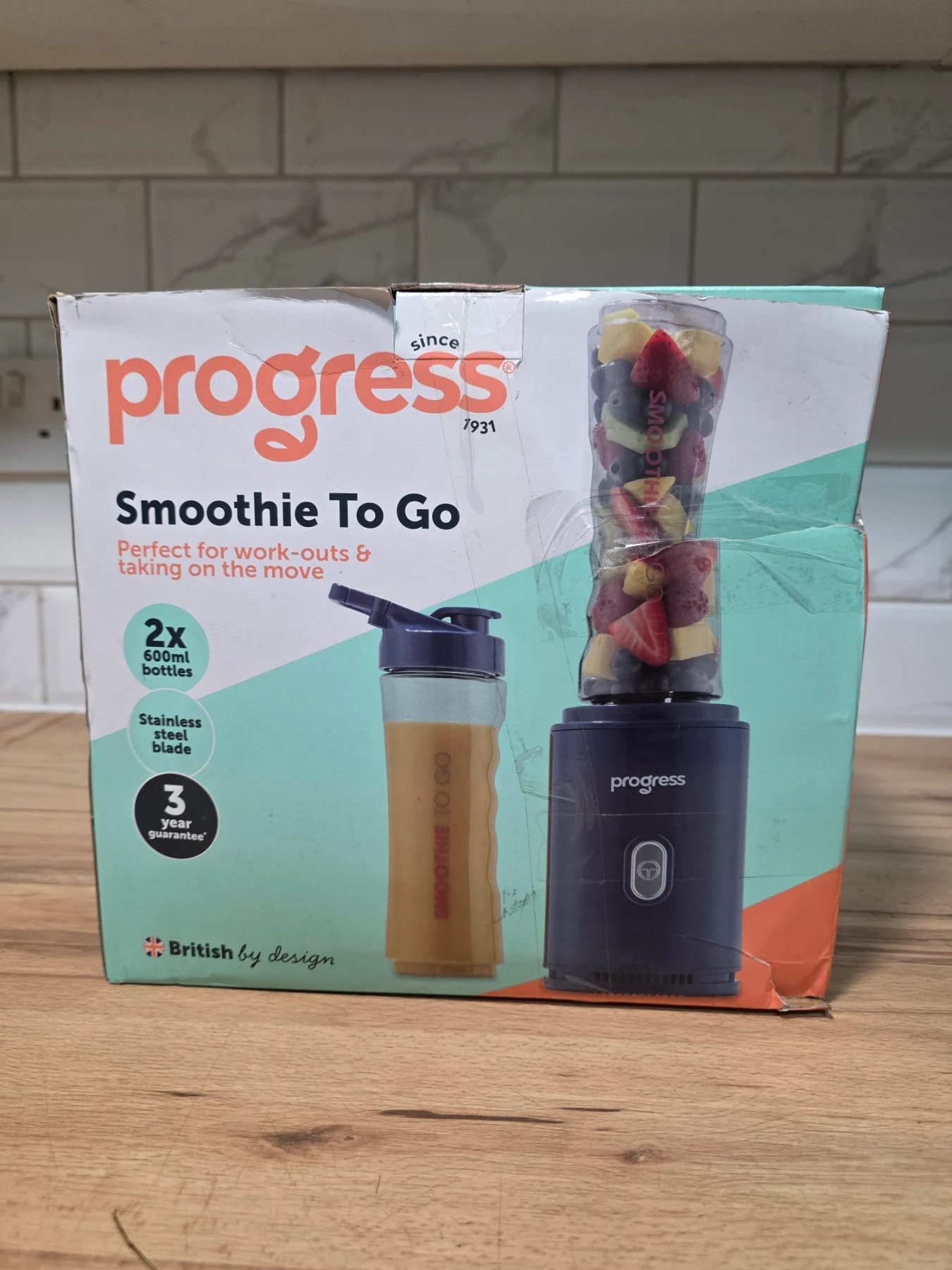 Progress smoothie to go personal Blender