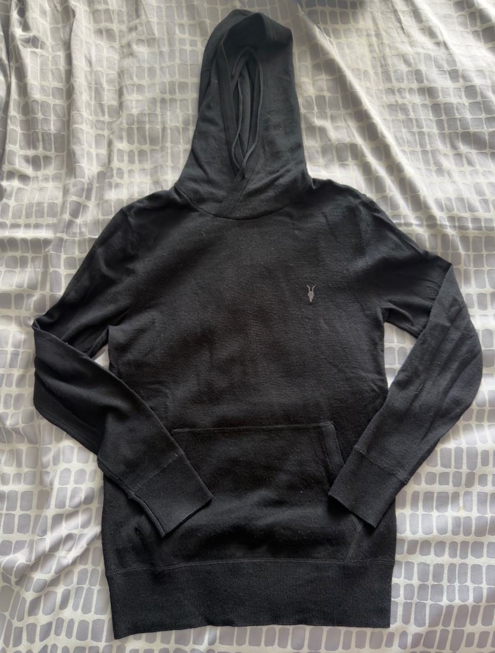 AllSaints All Saints Mode Merino Wool Hoody Hoodie XS