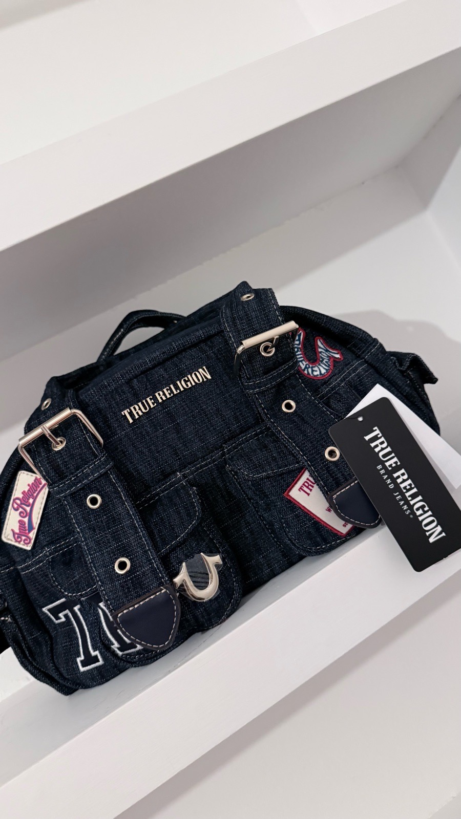True Religion Viral Denim Handbag