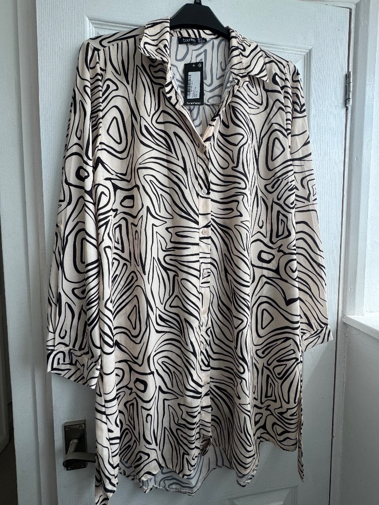 Boohoo Shirt Dress size 18