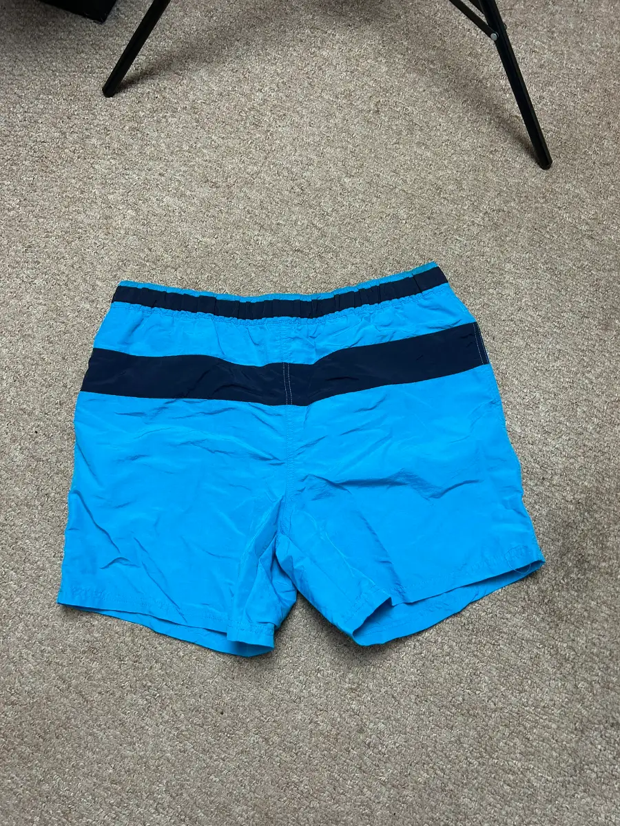 Mantaray Swim Shorts Mens Medium Swimming Holiday Bottoms Trunks Blue Surfing