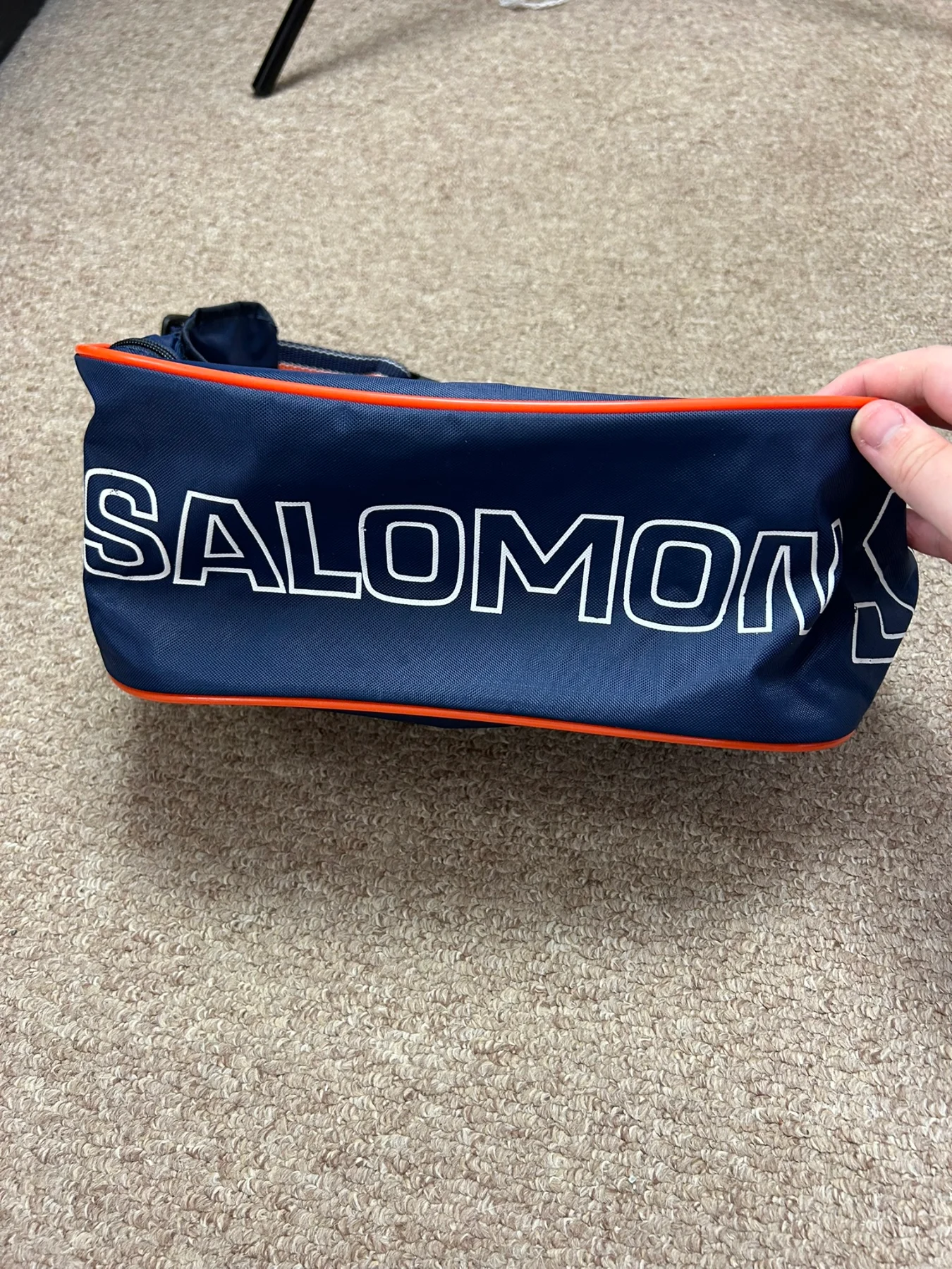 Vintage Salomon Waist Bag / Bum Bag Late 1980s/ Early 90’s Skiing Hiking Belt