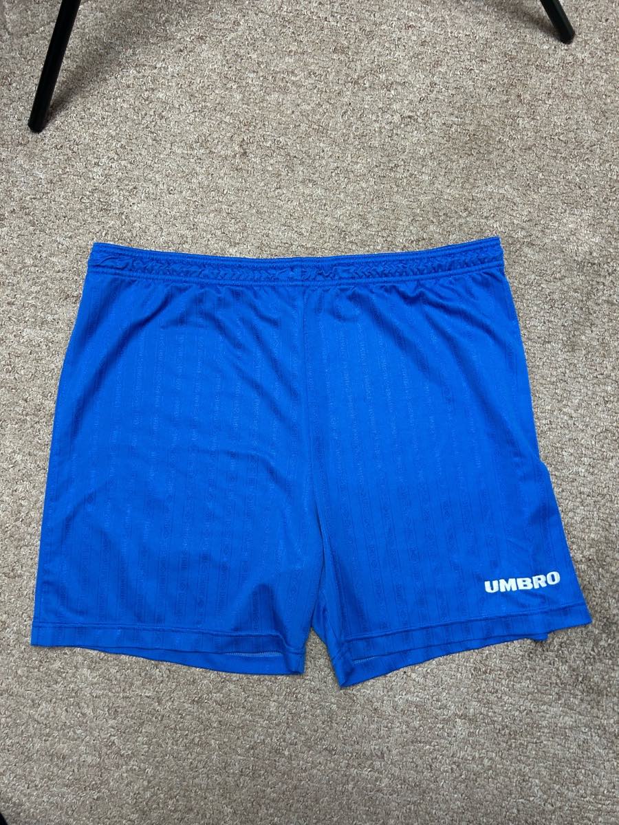 Umbro Shorts Vintage 90s Mens Size Large Blue Gym Running Activewear Bottoms W30