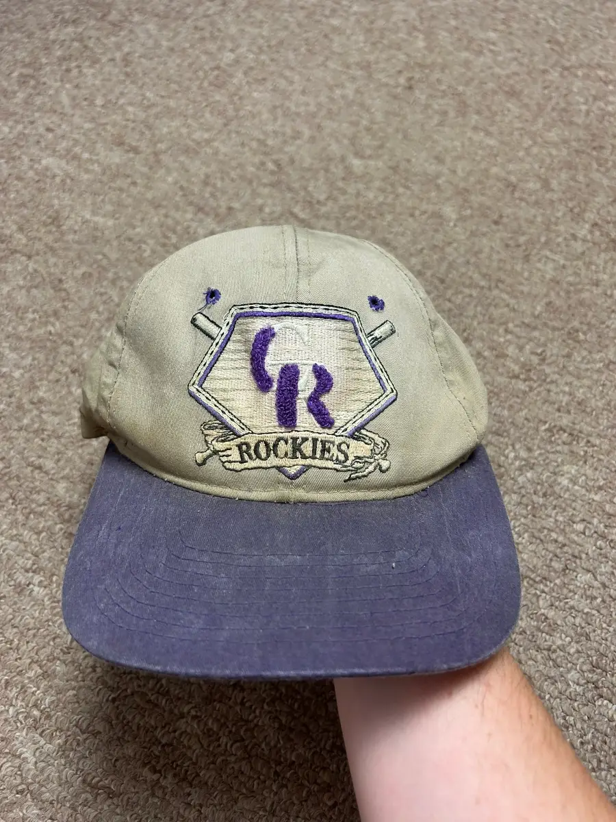 Colorado Rockies Vintage Starter Baseball Cap MLB Sports 90s Adjustable Hat