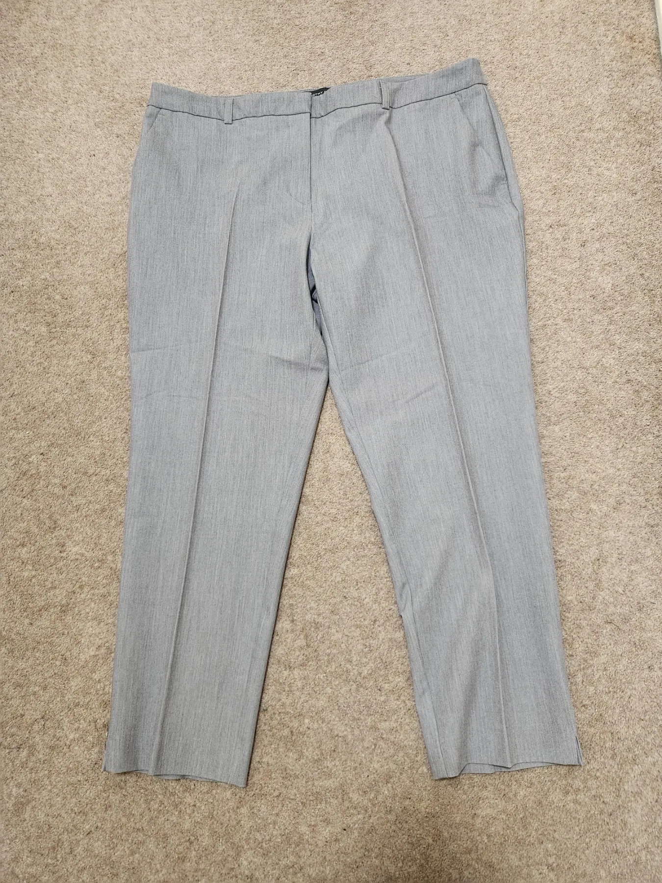 Dorothy Perkins womens size 16 3/4 pants grey