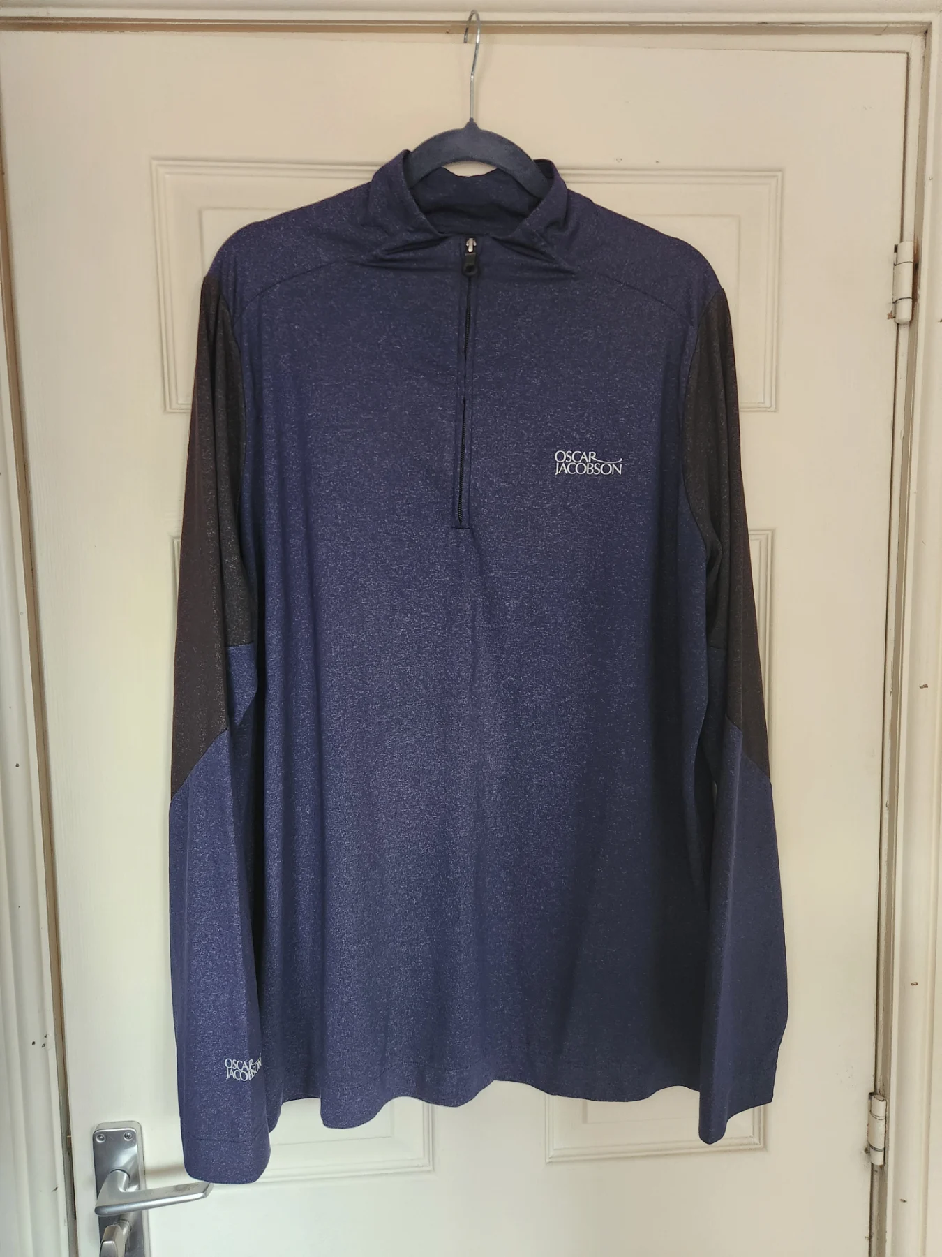 Oscar Jacobson mens 1/4 zip jacket XXL