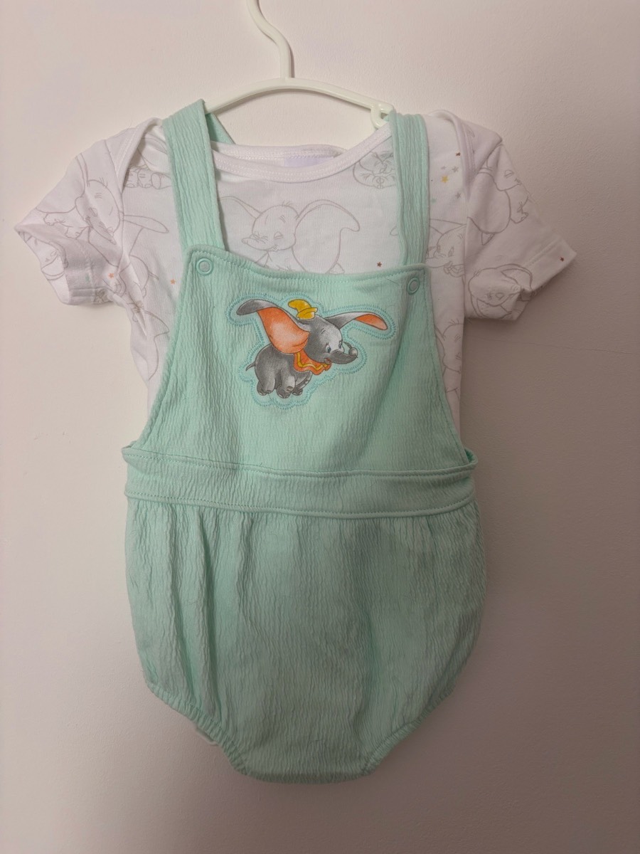 Disney baby dumbo romper 6-9 months