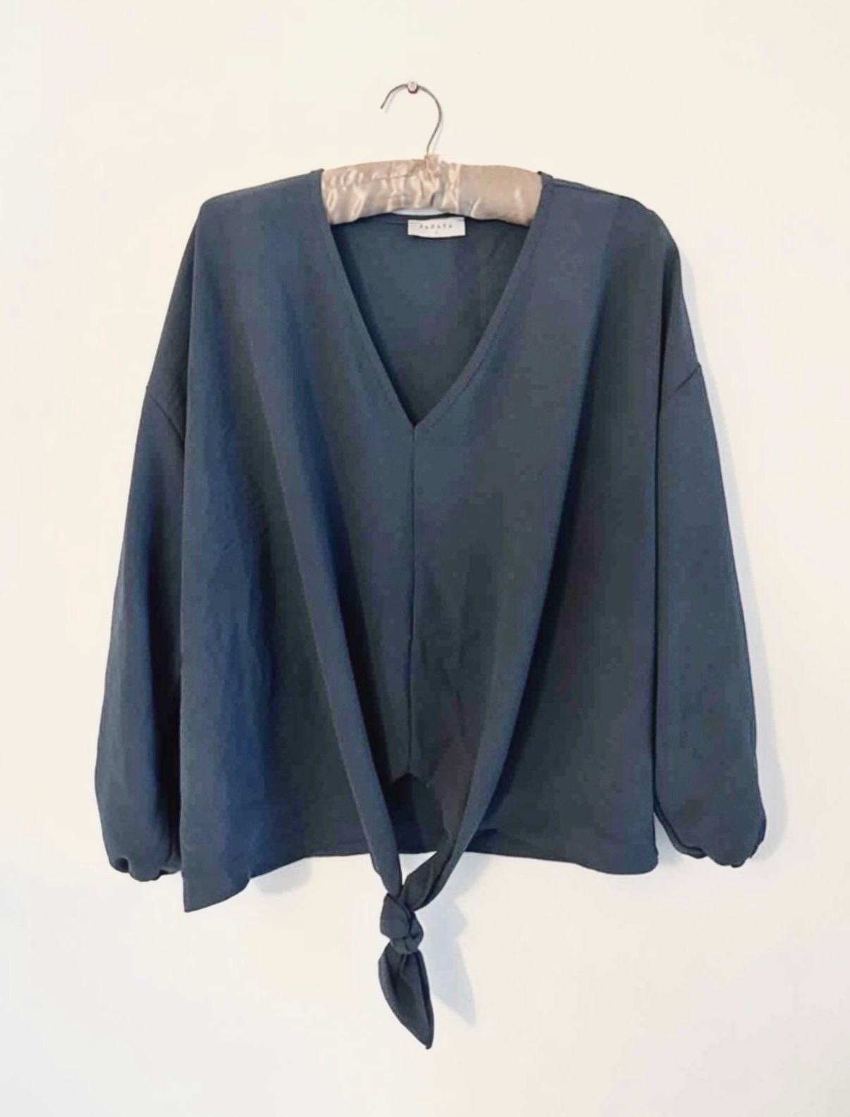 Papaya Tie Front Blouse - Size 14 - BNWOT