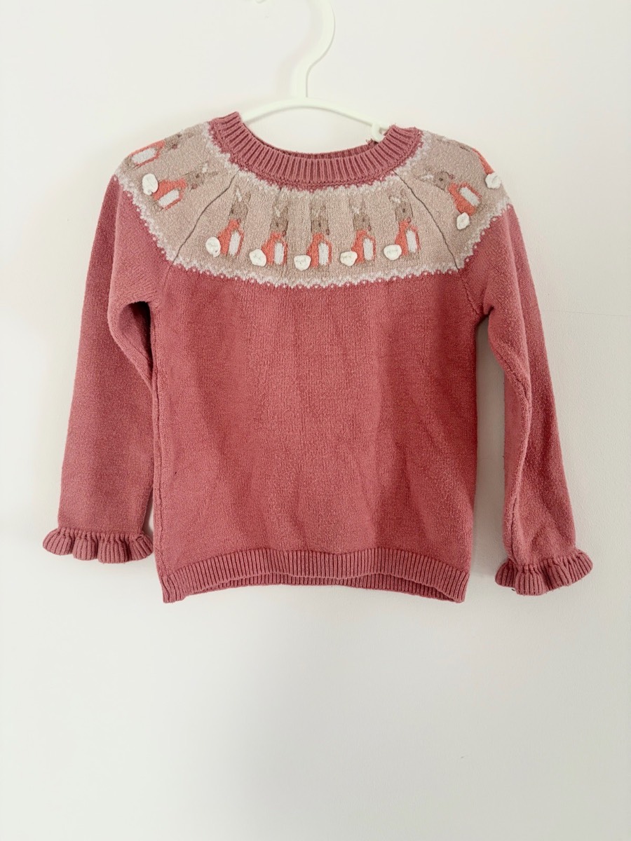 M&S Rabbit Jumper - 18-24 Months