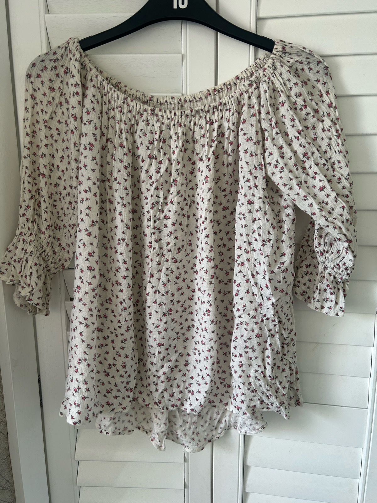 Gypsy Style Floral Denim and Supply Ralph Lauren Top
