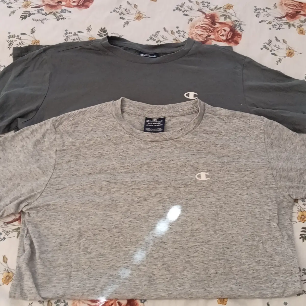 2 X champion tshirts